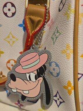 Kids Pink Character Keychain Bag Charm